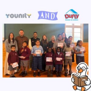 Raymond Bishop at St Bernadettes School with FP Younity NZ
